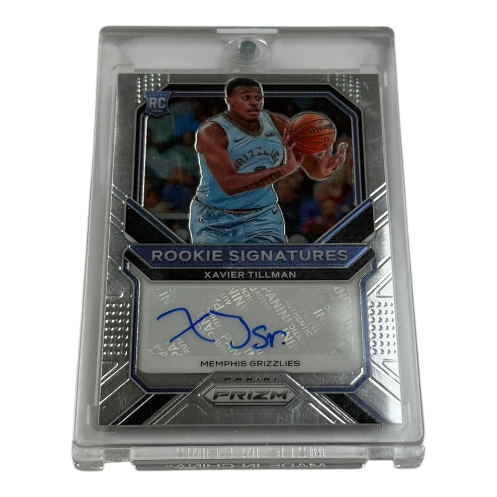 2020-21 Panini Prizm Xavier Tillman Rookie Signatures Auto RC RS-XTM NBA